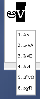 The RTS code-table in action.