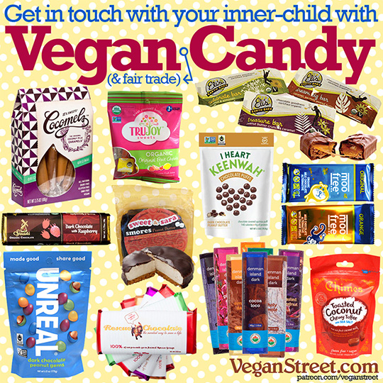 "Vegan (& fair trade) Candy" by VeganStreet.com