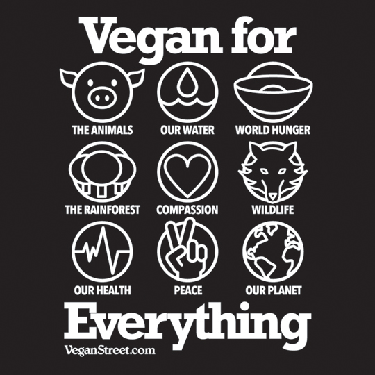 "Vegan for Everything" by VeganStreet.com